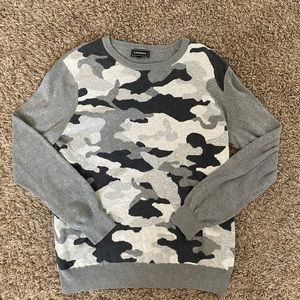 SUMMER CLOSET CLEAROUT: express women’s camo sweater